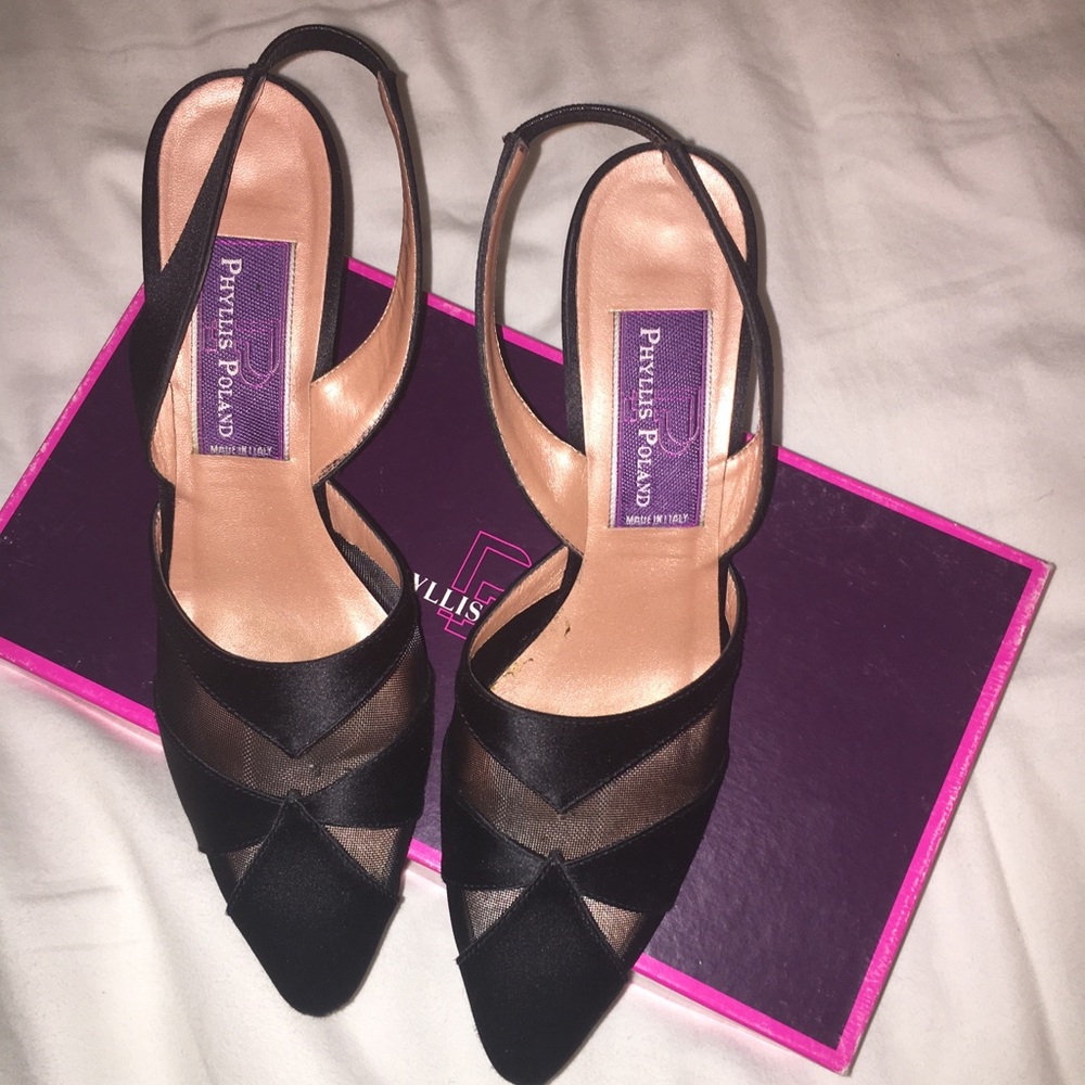 Phyllis Poland Black Heels